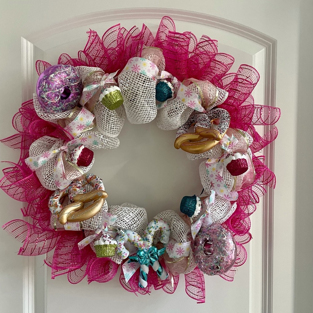 Sweet treat wreath
